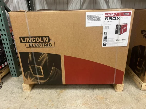 Lincoln Flextec 650X Multi-Process Factory Demo Welder with CrossLinc Technology
