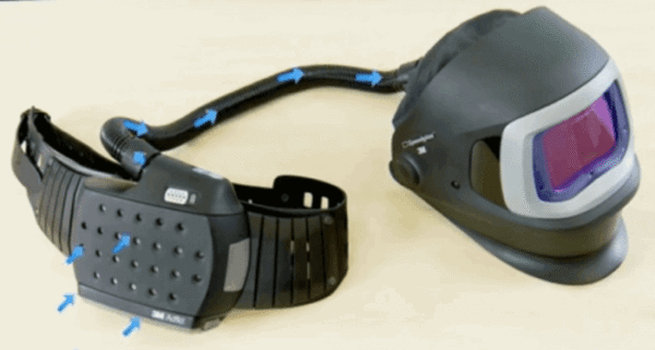 3M PAPR Speedglas Adflo 9100FX-Air w/9100XX ADF Part #36-1101-30SW