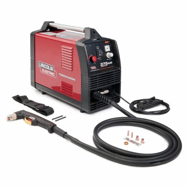 Lincoln Electric Tomahawk® 375 AIR Plasma Cutter with 10 ft (3.0 m) Hand Torch #K2806-1