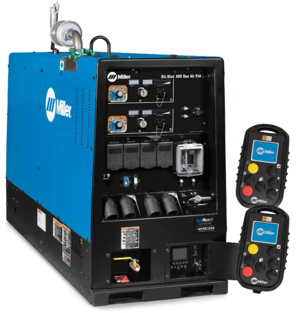 Miller Big Blue 800 Duo Air Pak Truck Mount Spec w/WIC & ArcReach