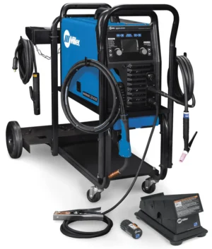 Miller Multimatic 220 AC/DC w/Dual Cylinder Cart & Wireless Foot Control 951000104