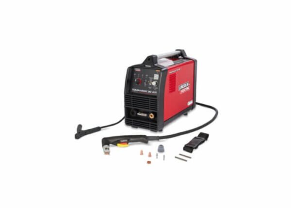 BSPMX6585SYNCFrontRG_ECHH-1.jpg Lincoln Electric Tomahawk® 30 AIR Plasma Cutter with 10 ft (3.0 m) Hand Torch, w/Built-In Compressor #K5457-1
