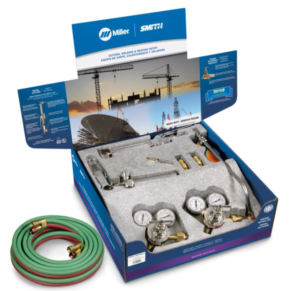 Miller Smith – Heavy Duty Combination Torch Outfit with Propane/Natural Gas Tips, CGA 510 HBA-30510LP