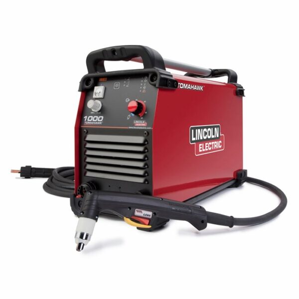 T94iH-RHardHatPAPDualtecM-16.jpg Lincoln Electric Tomahawk® 1000 Plasma Cutter with 25 ft (7.6 m) Hand Torch #K2808-1