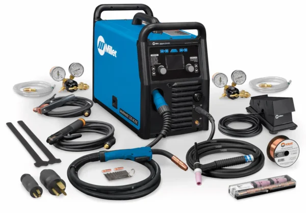 Miller Multimatic 220 AC/DC Welder w/Dual Cylinder Cart 951000070